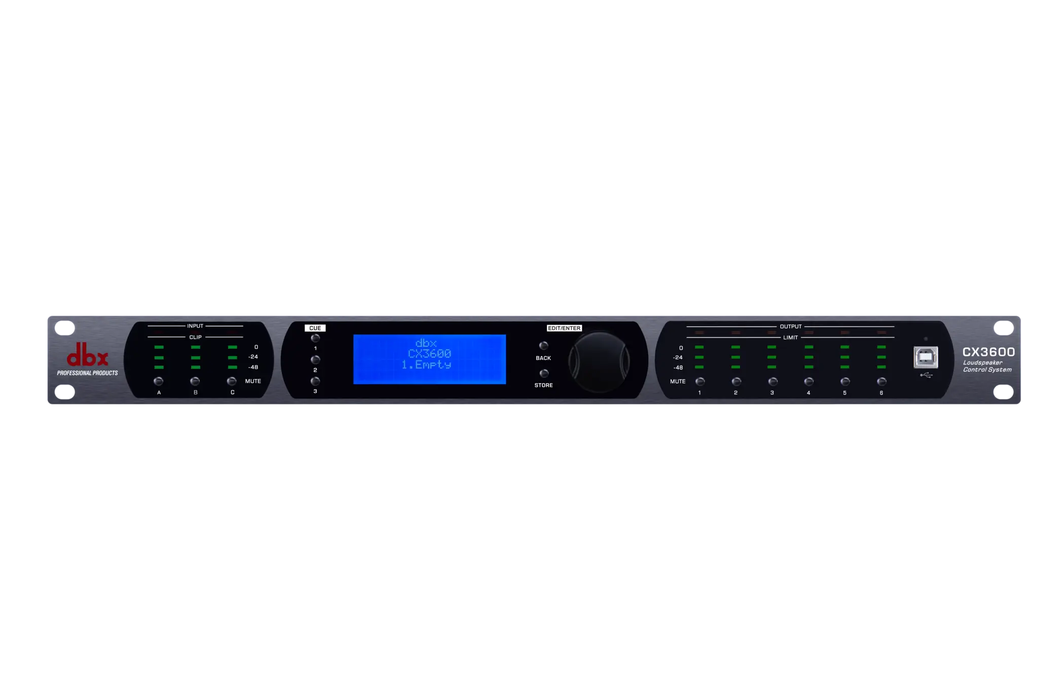 CX3600 (China) | dbx Professional Audio | English (US)