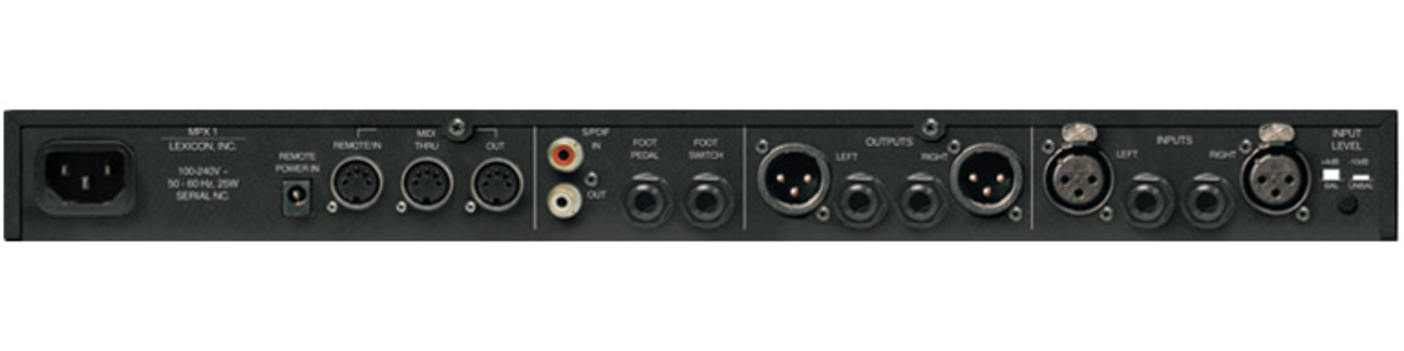 MPX1 | Lexicon Pro - Legendary Reverb and Effects | English (US)