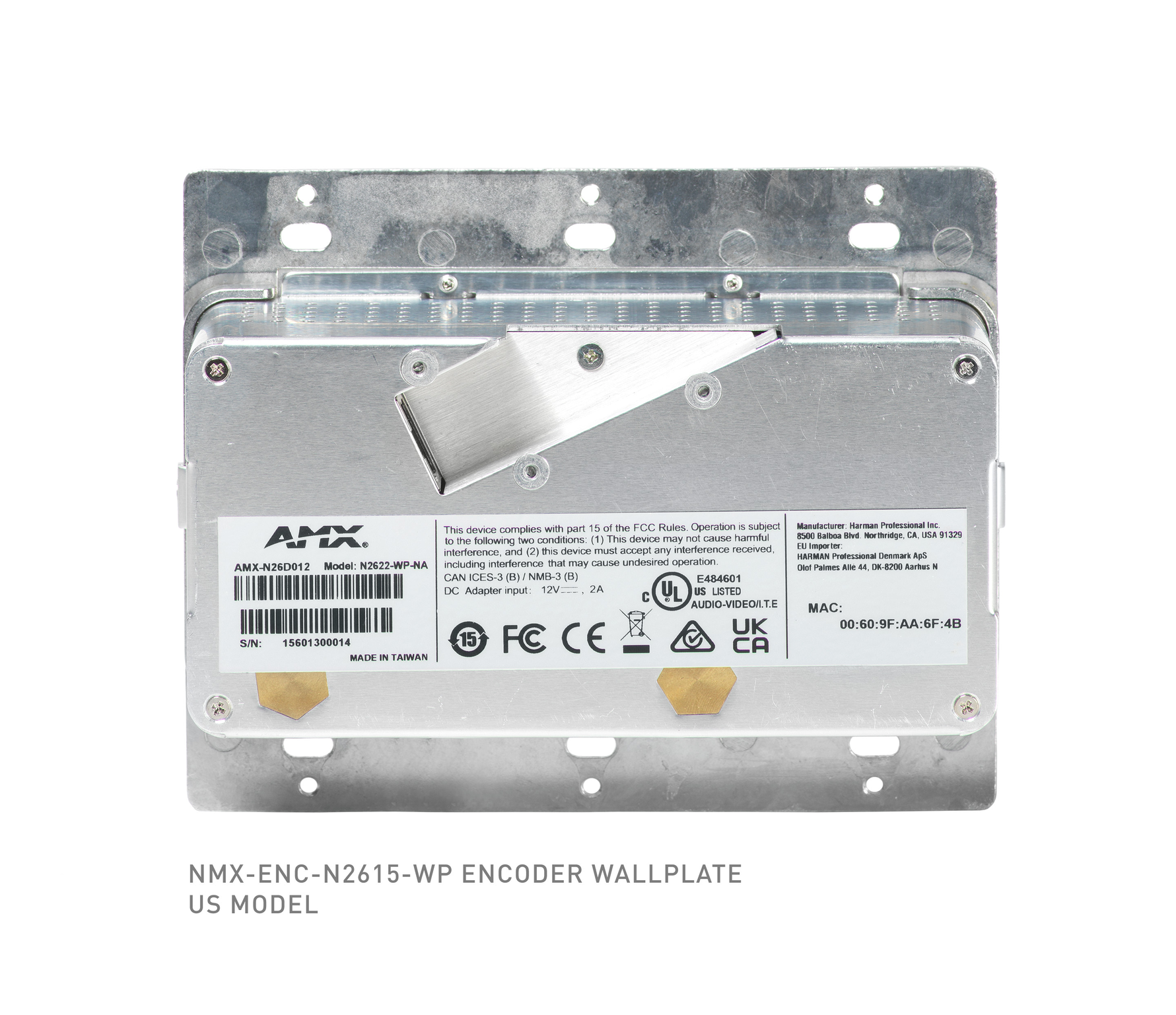 NMX-ENC-N2615-WP | AMX Audio Video Control Systems | English (US)