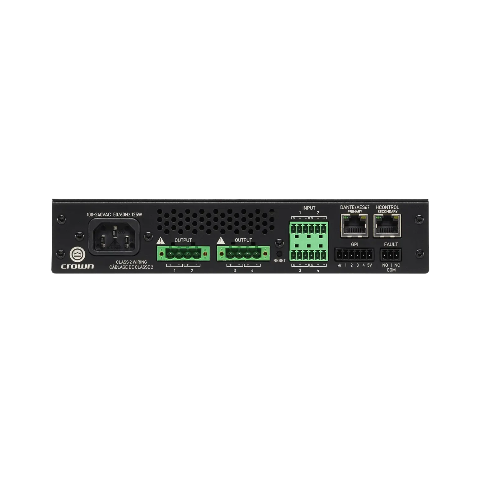 CTD-4125 | Crown Audio - Professional Power Amplifiers | English