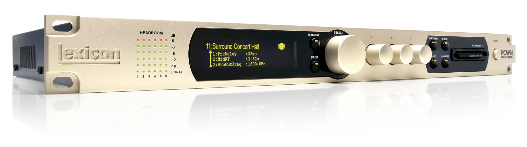 Lexicon PCM90 digital effects and reverb processor review by