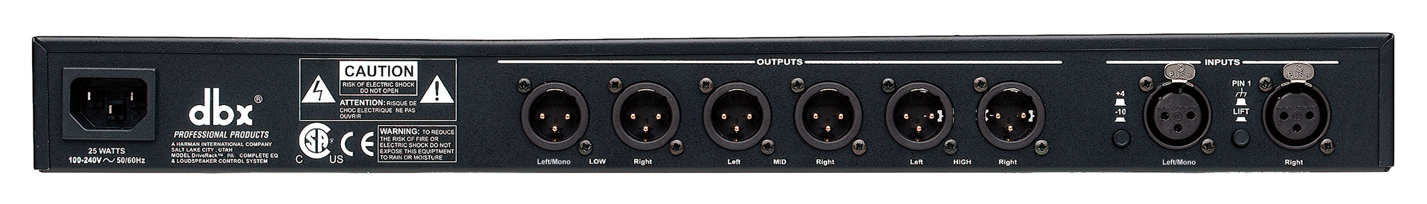 DriveRack PA | dbx Professional Audio | English (US) DriveRack PA | dbx Professional Audio | English (US)