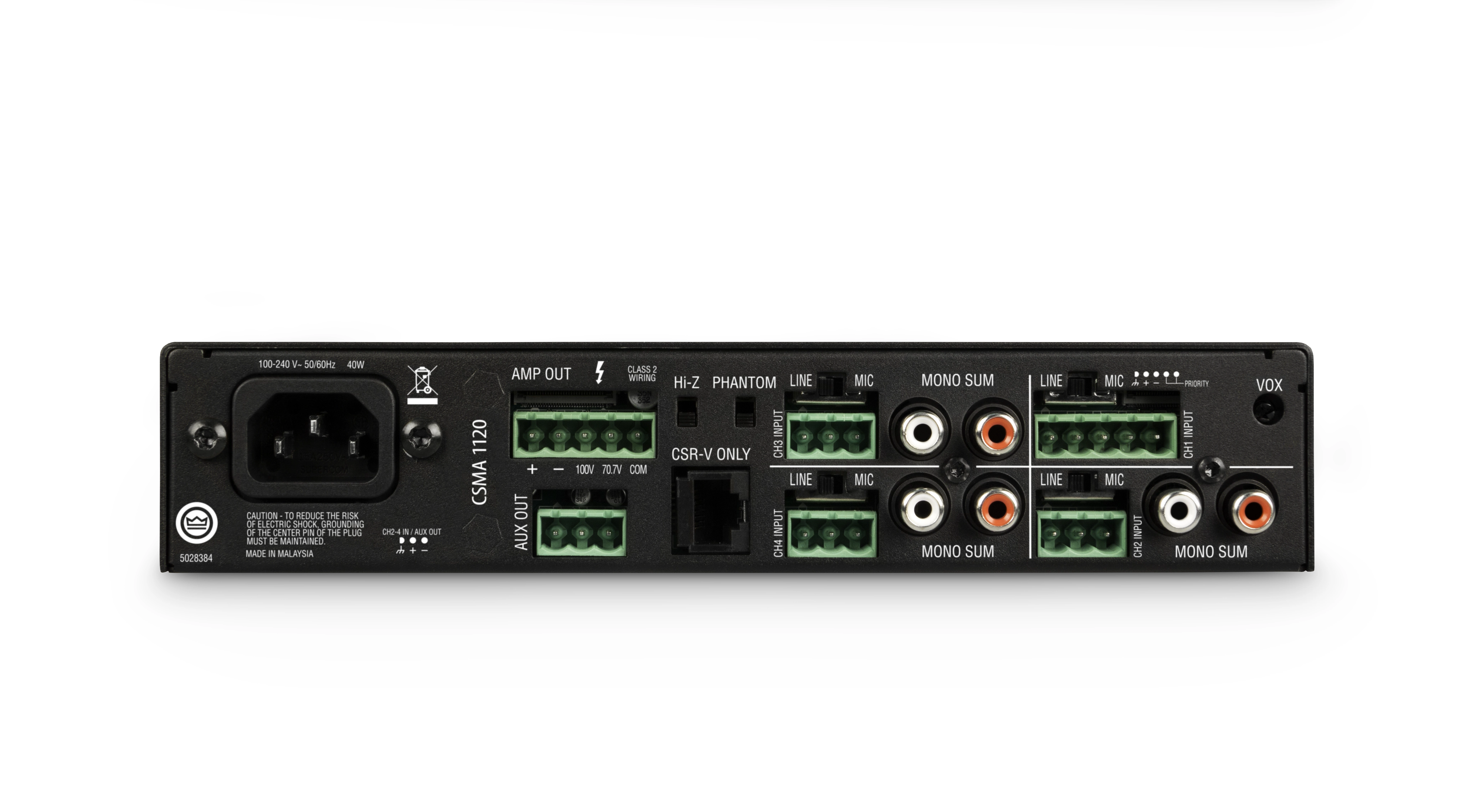 CSMA 180/1120 | JBL Professional | 日本語