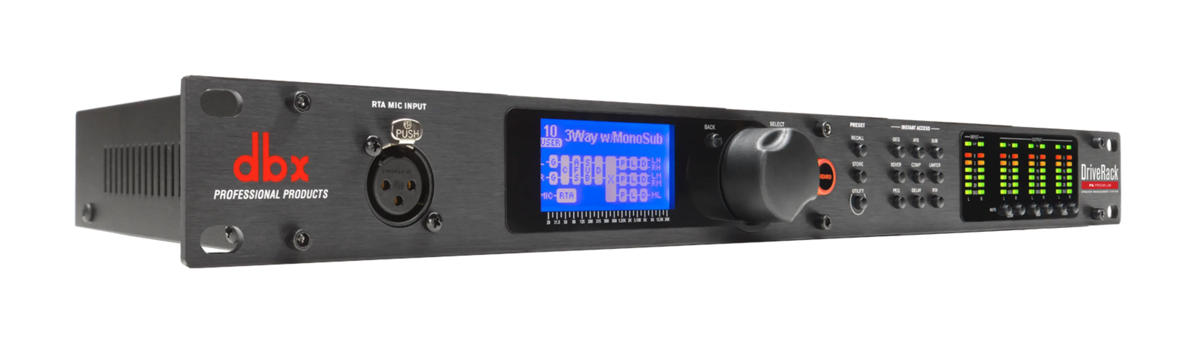 DriveRack Premium | dbx Professional Audio | English (US)