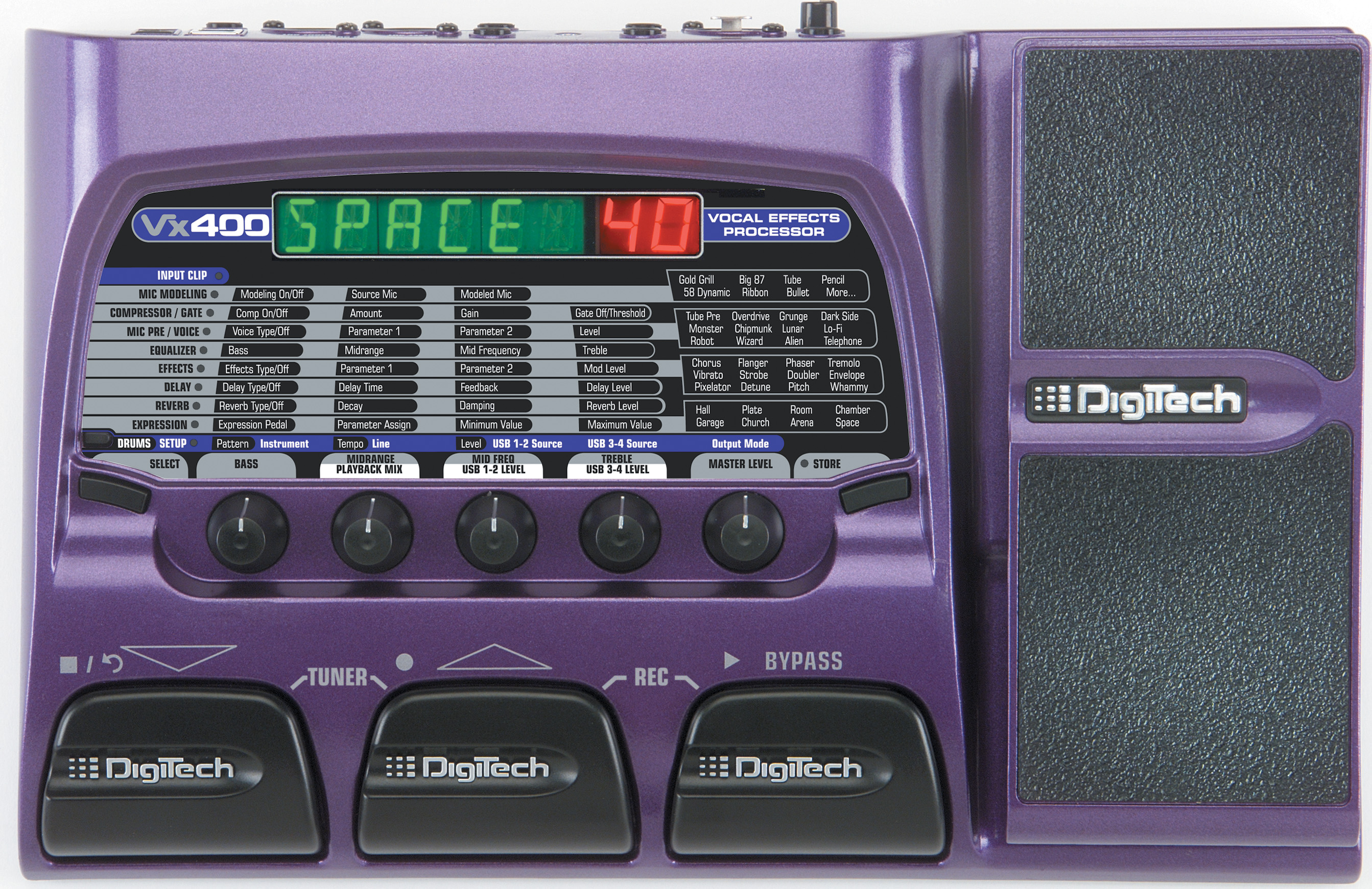 VX400 | DigiTech Guitar Effects