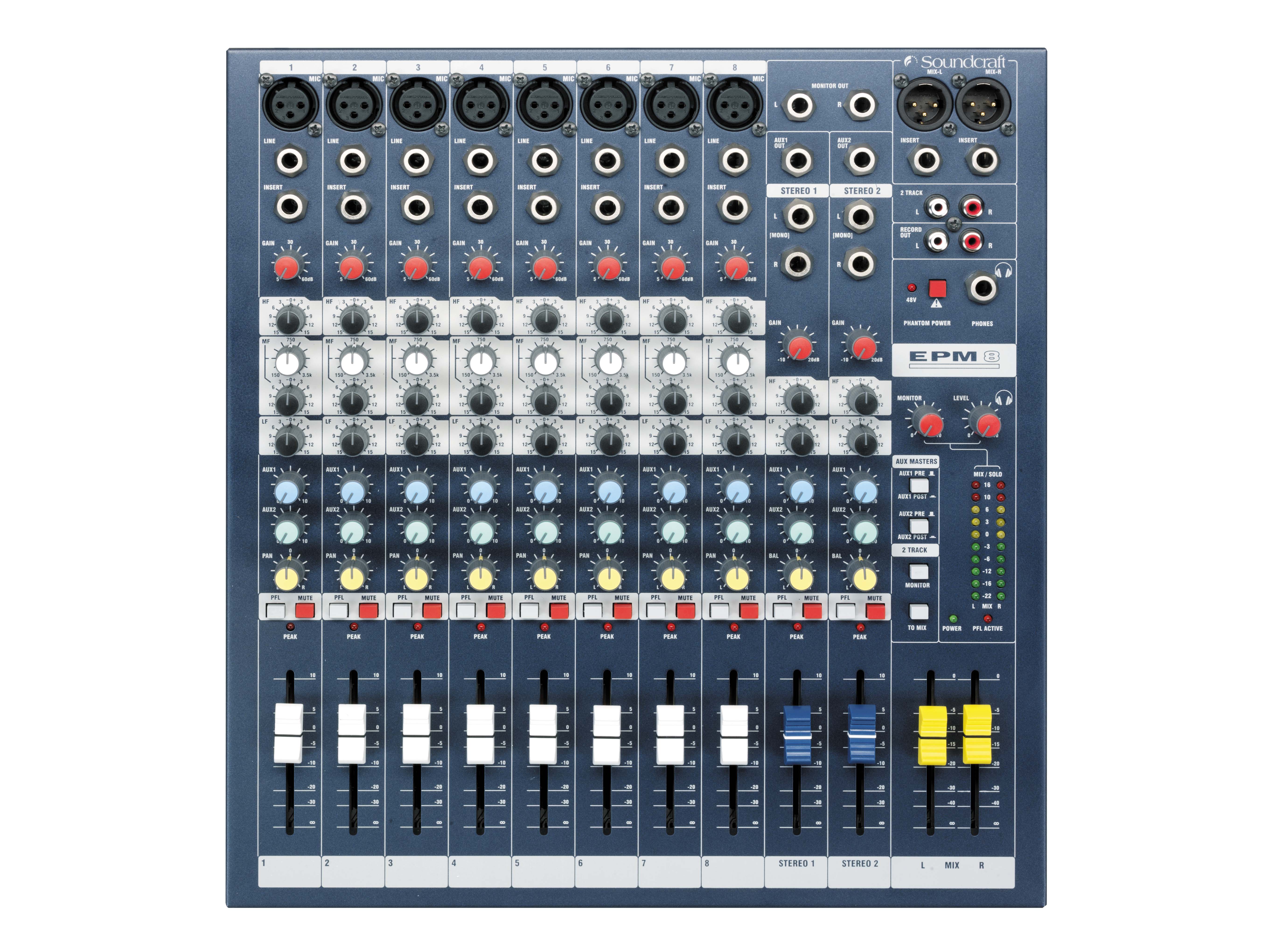 EPM8 | Soundcraft - Professional Audio Mixers | English