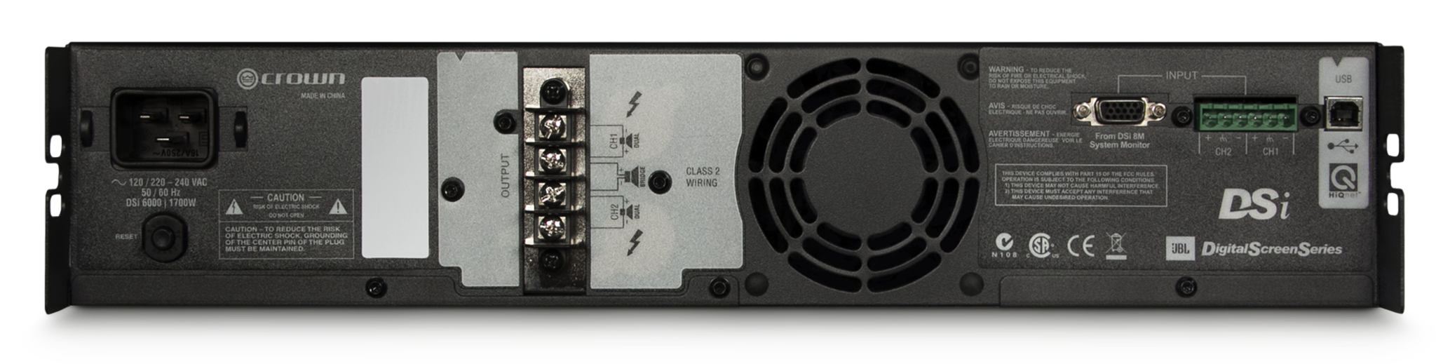 AMCRON アムクロン DSI2000 パワー アンプ CROWN ( クラウン ) DSi2000 パワーアンプ 送料無料 | サウンド