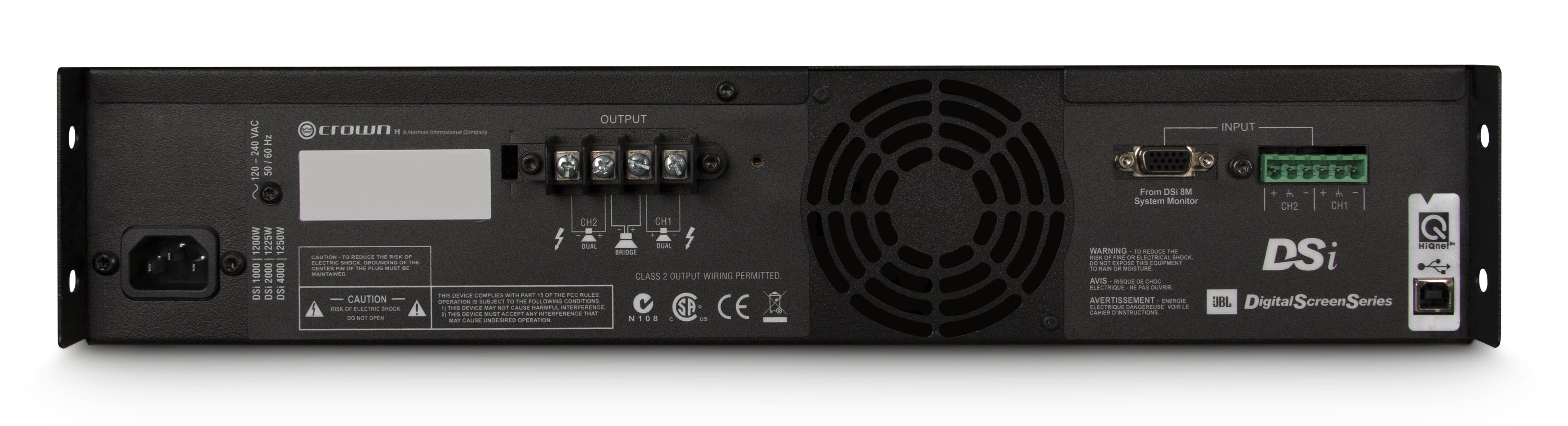 DSi 2000 | Crown Audio - Professional Power Amplifiers | English