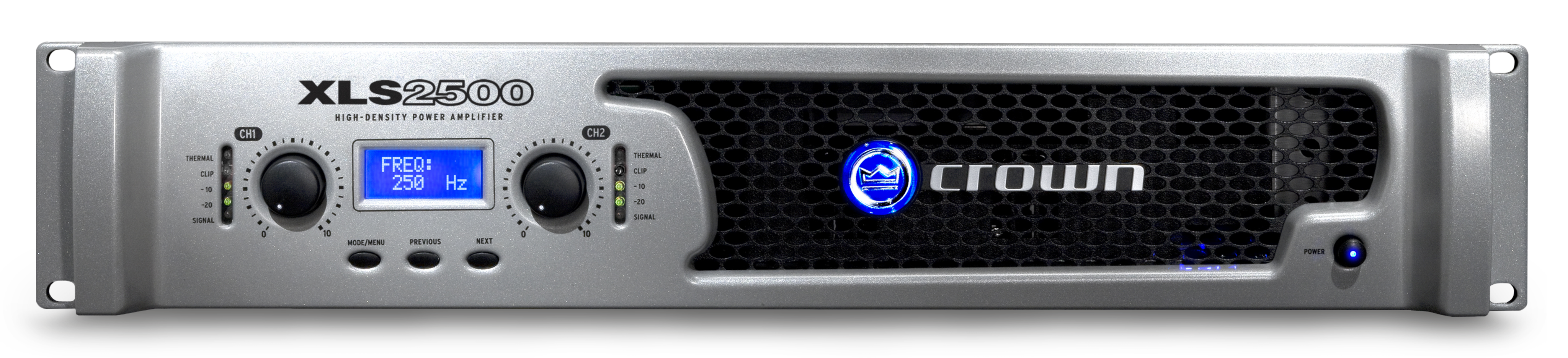 Amcron XLS2500 パワーアンプ 本体 XLS 2500 | Crown Audio - Professional Power Amplifiers | 日本語