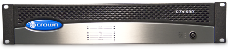 Crown CTs 600 Amplifier with PIP-USP4/CN overview