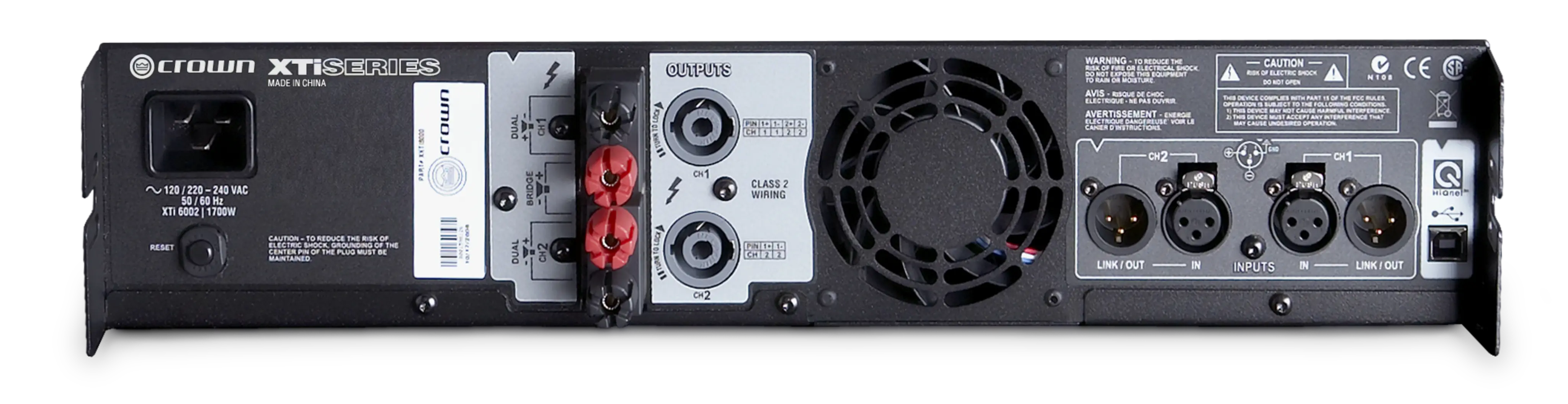 XTi 6002 | Crown Audio - Professional Power Amplifiers | 日本語