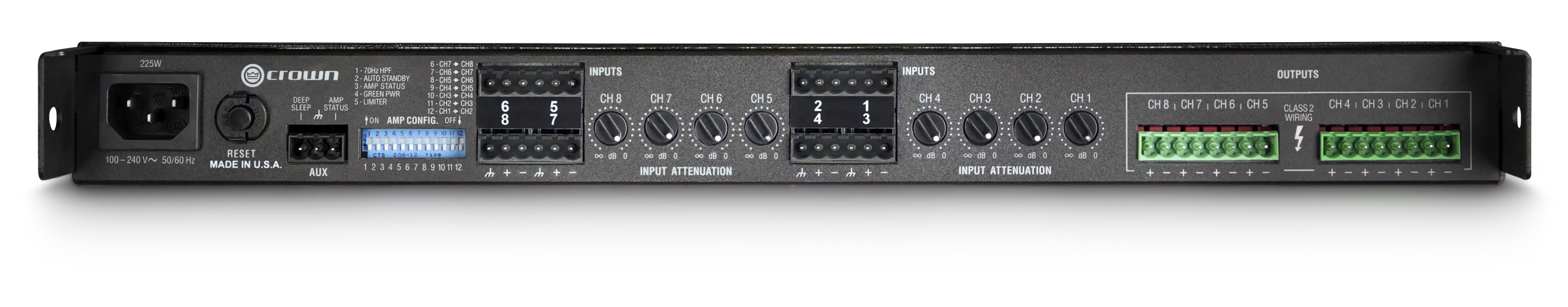 CT 875 | Crown Audio - Professional Power Amplifiers | English