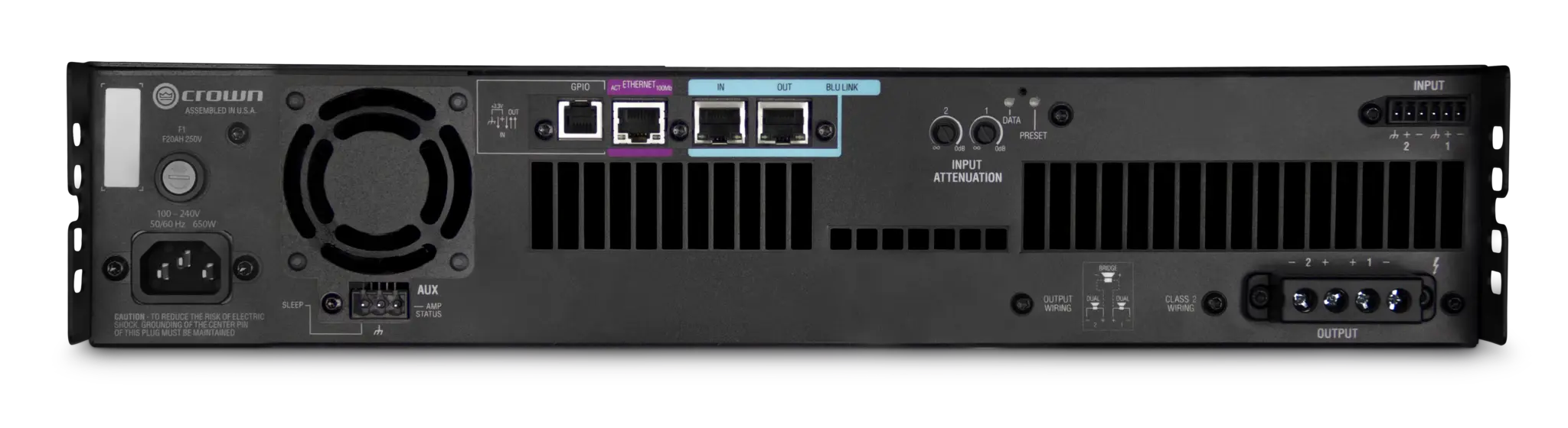 DCi 2|1250N | Crown Audio - Professional Power Amplifiers