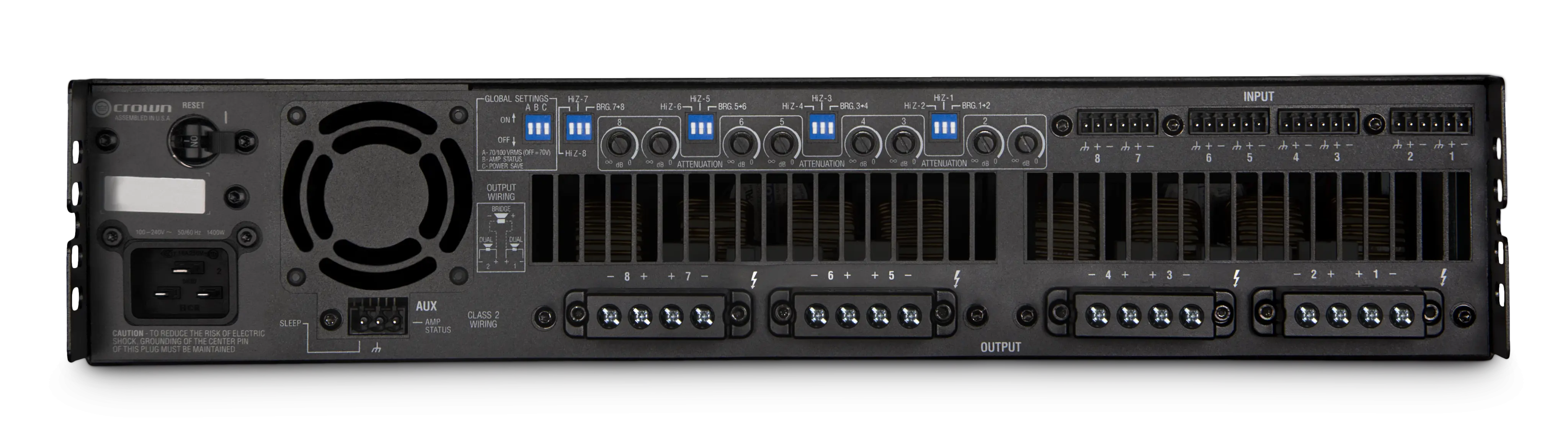DCi 8|600 | Crown Audio - Professional Power Amplifiers | 中文