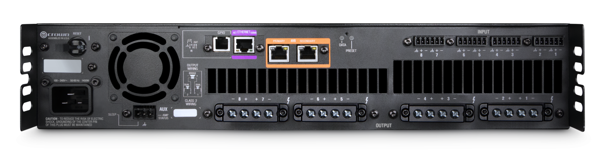 DCi 8|600ND | Crown Audio - Professional Power Amplifiers | English