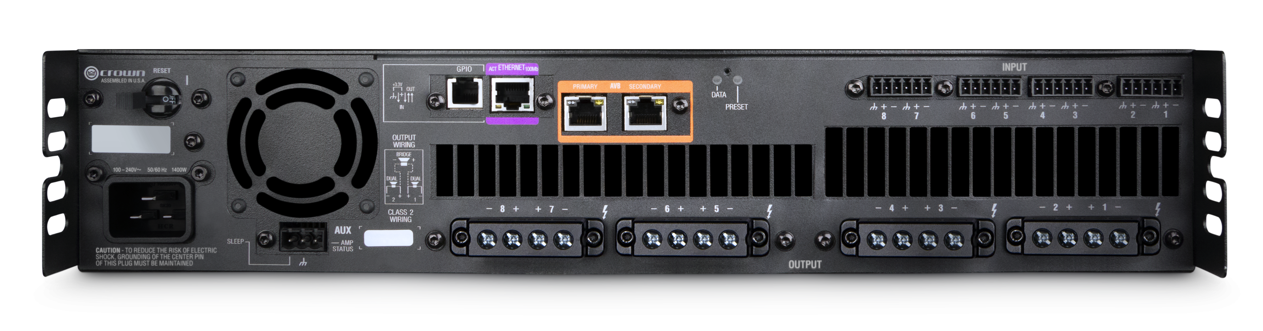 DCi 8|600ND | Crown Audio - Professional Power Amplifiers | English DCi 8|600ND | Crown Audio - Professional Power Amplifiers | English