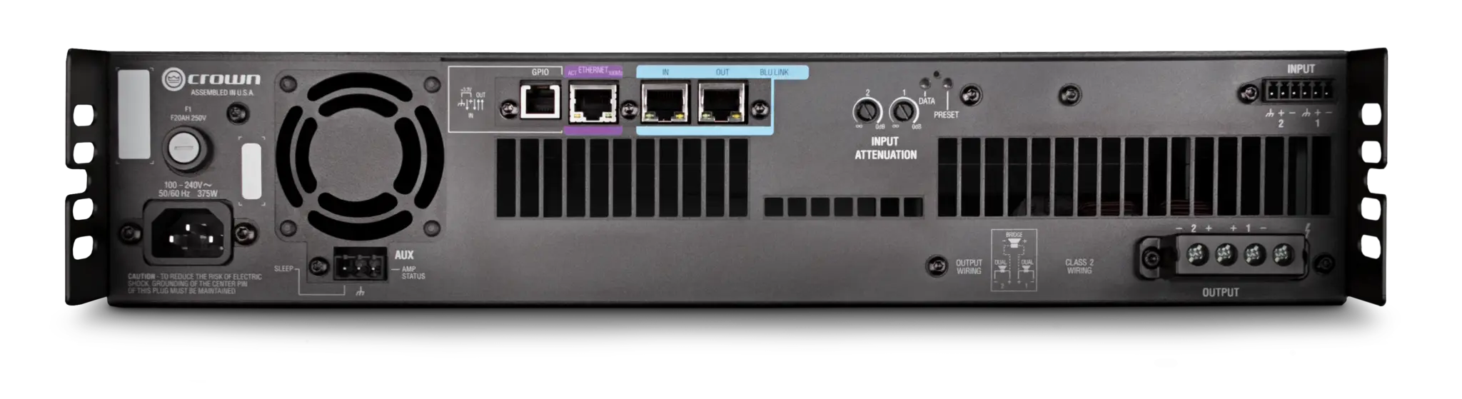 DCi 2|600N | Crown Audio - Professional Power Amplifiers