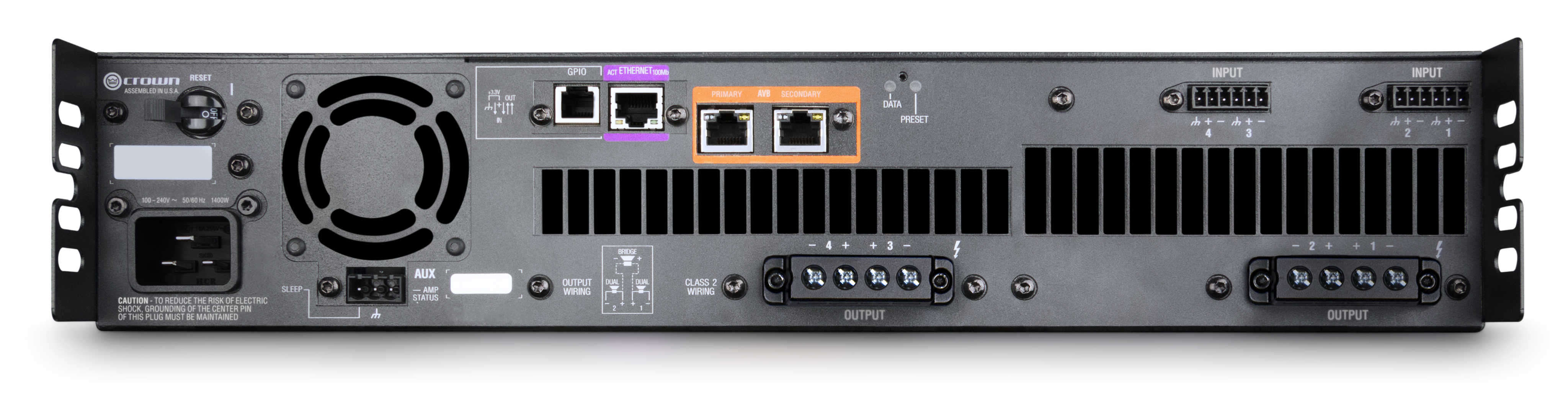 DCi 4|1250ND | Crown Audio - Professional Power Amplifiers | 日本語
