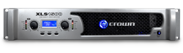 商品画像：Crown XLS 1500 Power amplifier — 300 watts RMS x 2 at 8 ohms 1