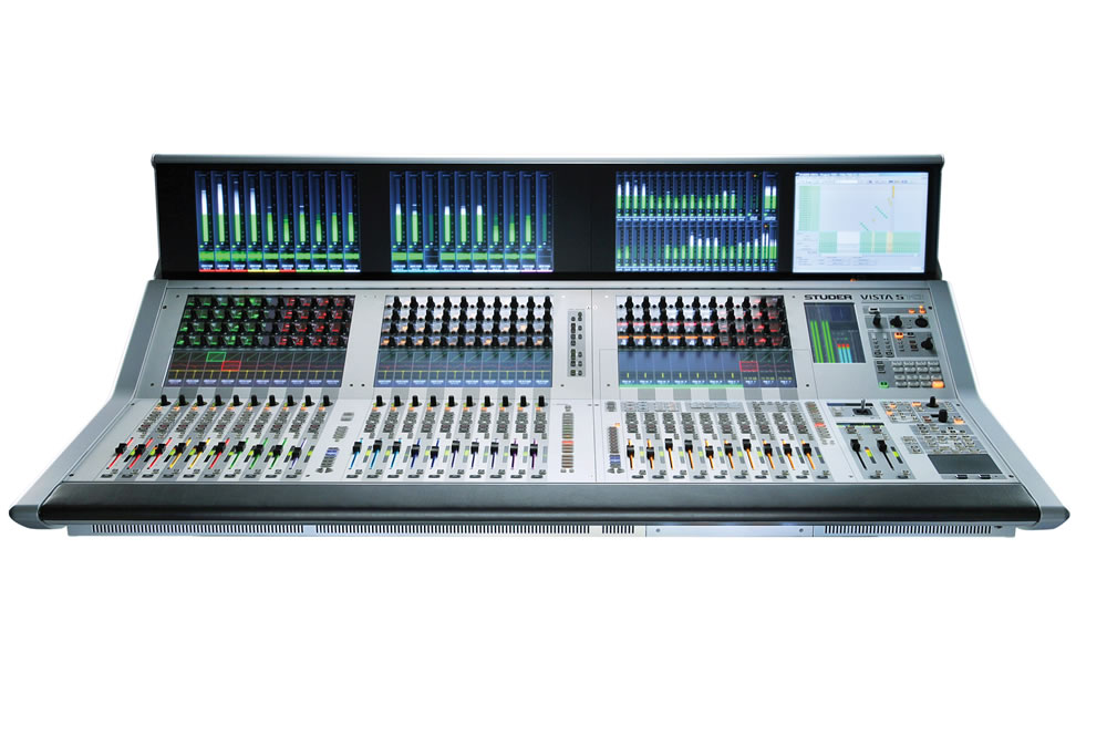 Vista 5 M3 Studer Professional Mixing Consoles