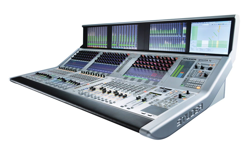 Vista 5 M3 Studer Professional Mixing Consoles