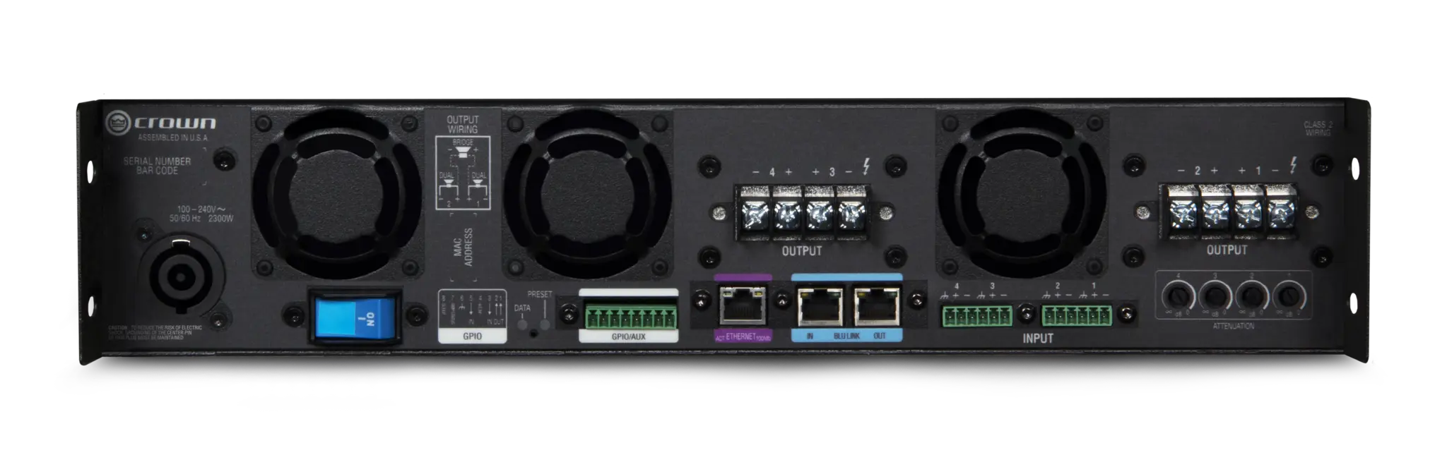 アンプ CROWN DCi 4|2400N DCi_4-