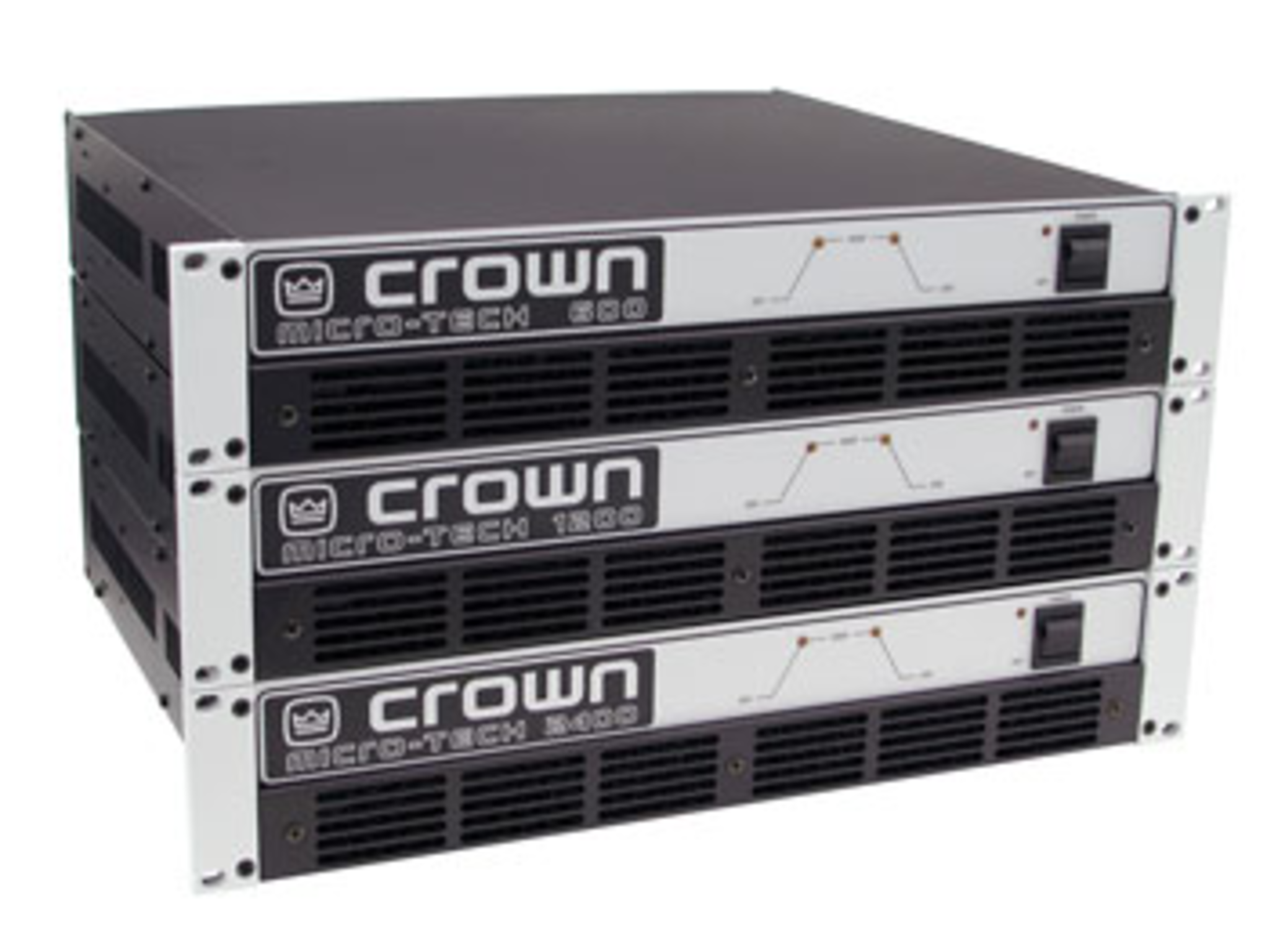 AMCRON microtech 601 アムクロン　クラウン CROWN Amcron Micro-Tech 601 動作品 120V仕様 AMCRON microtech 601