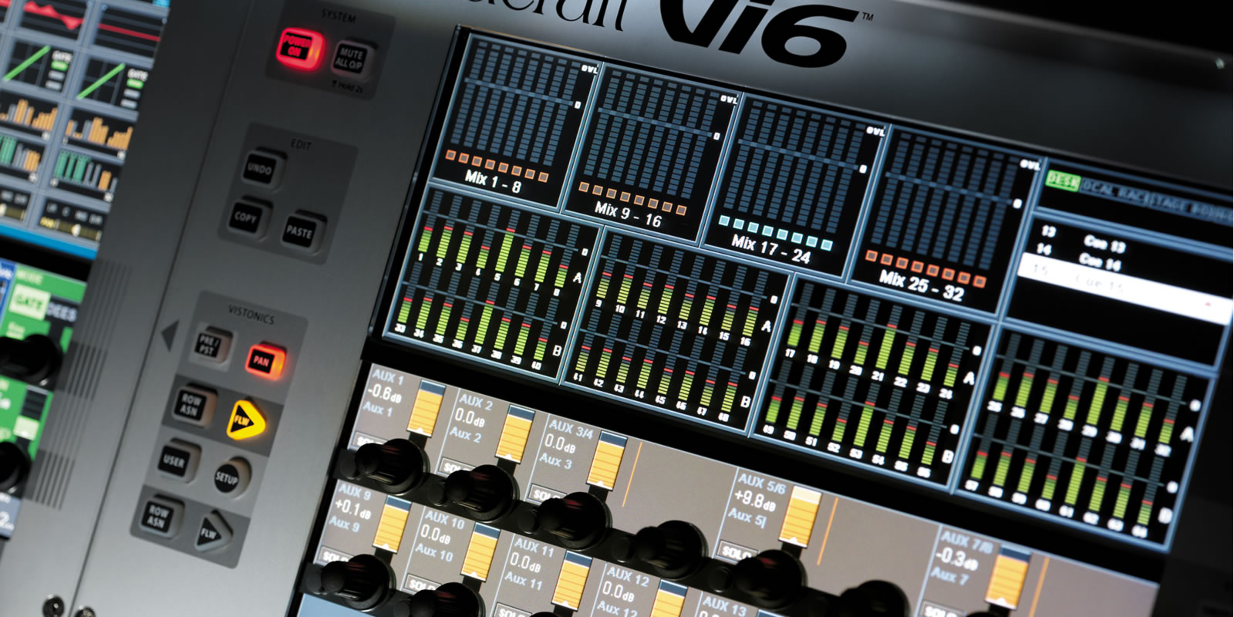 Vi6 | Soundcraft - Professional Audio Mixers | 日本語