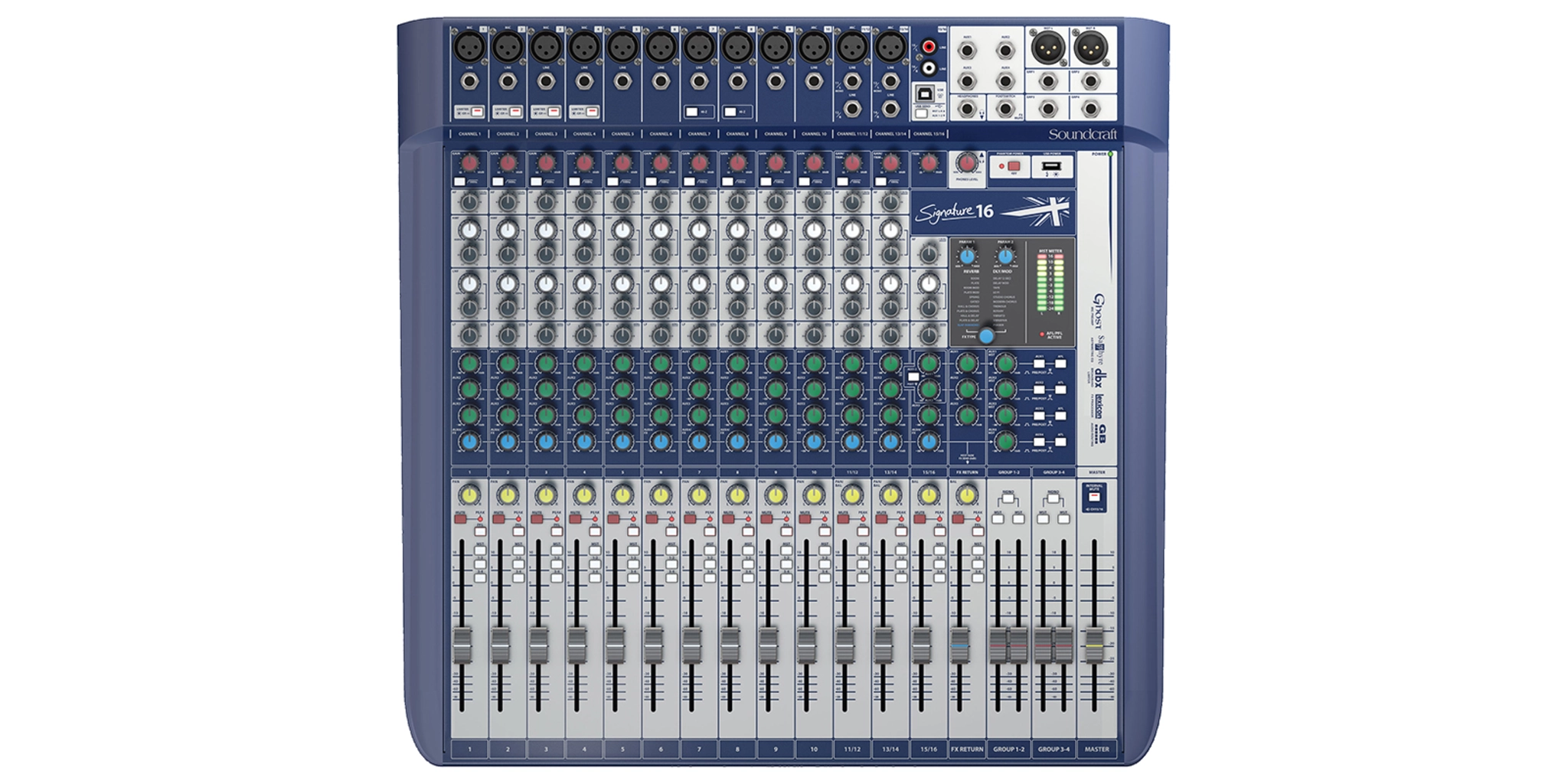 Signature 16 | Soundcraft - Professional Audio Mixers | English