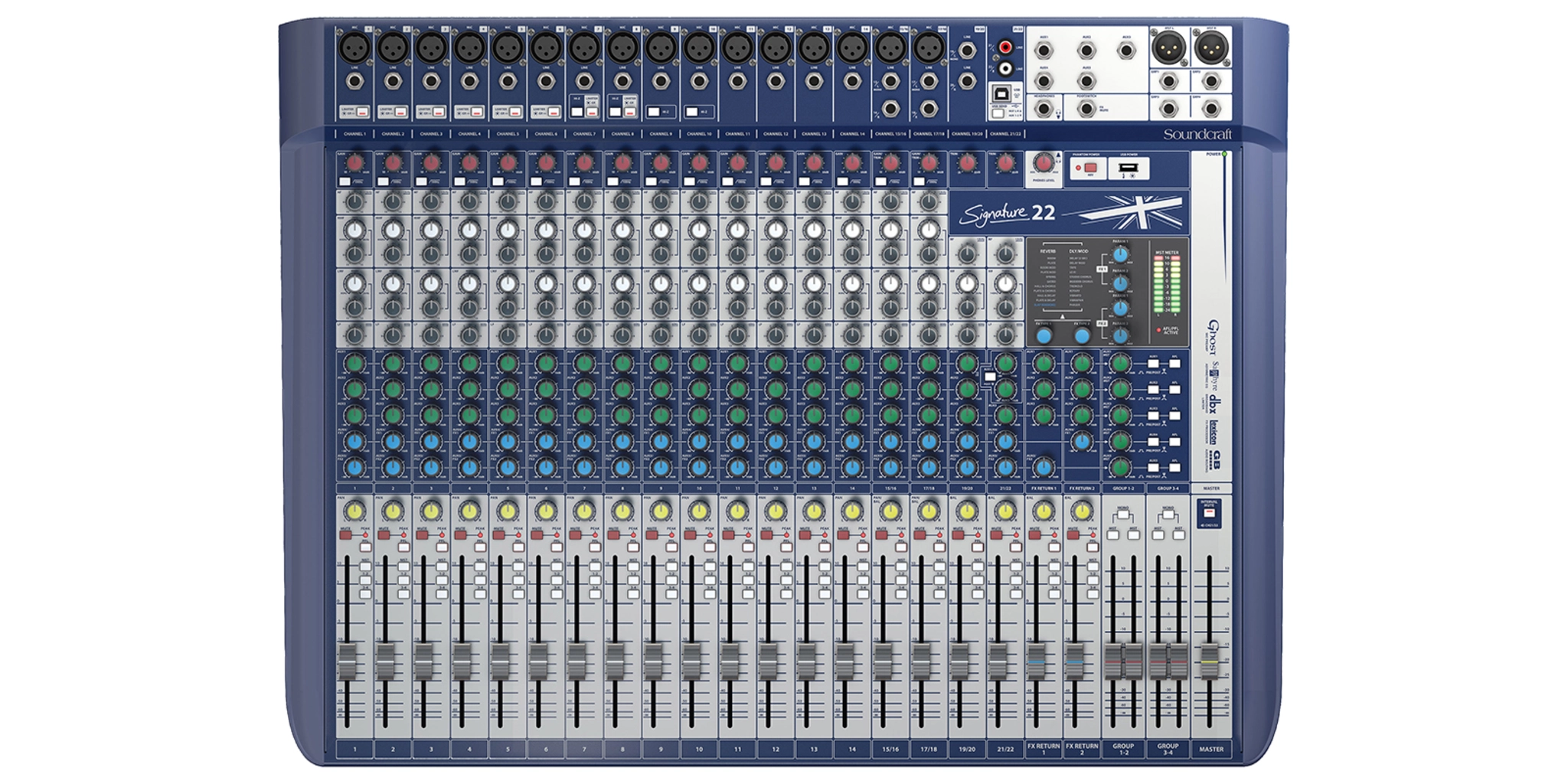 Signature 22 | Soundcraft - Professional Audio Mixers | 中文(Chinese)