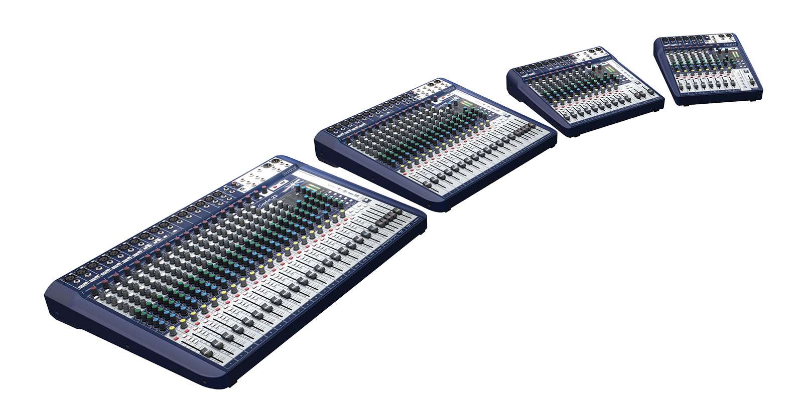 Soundcraft Signature 22 Analog 22-Channel Mixer with Onboard Lexicon Effects 