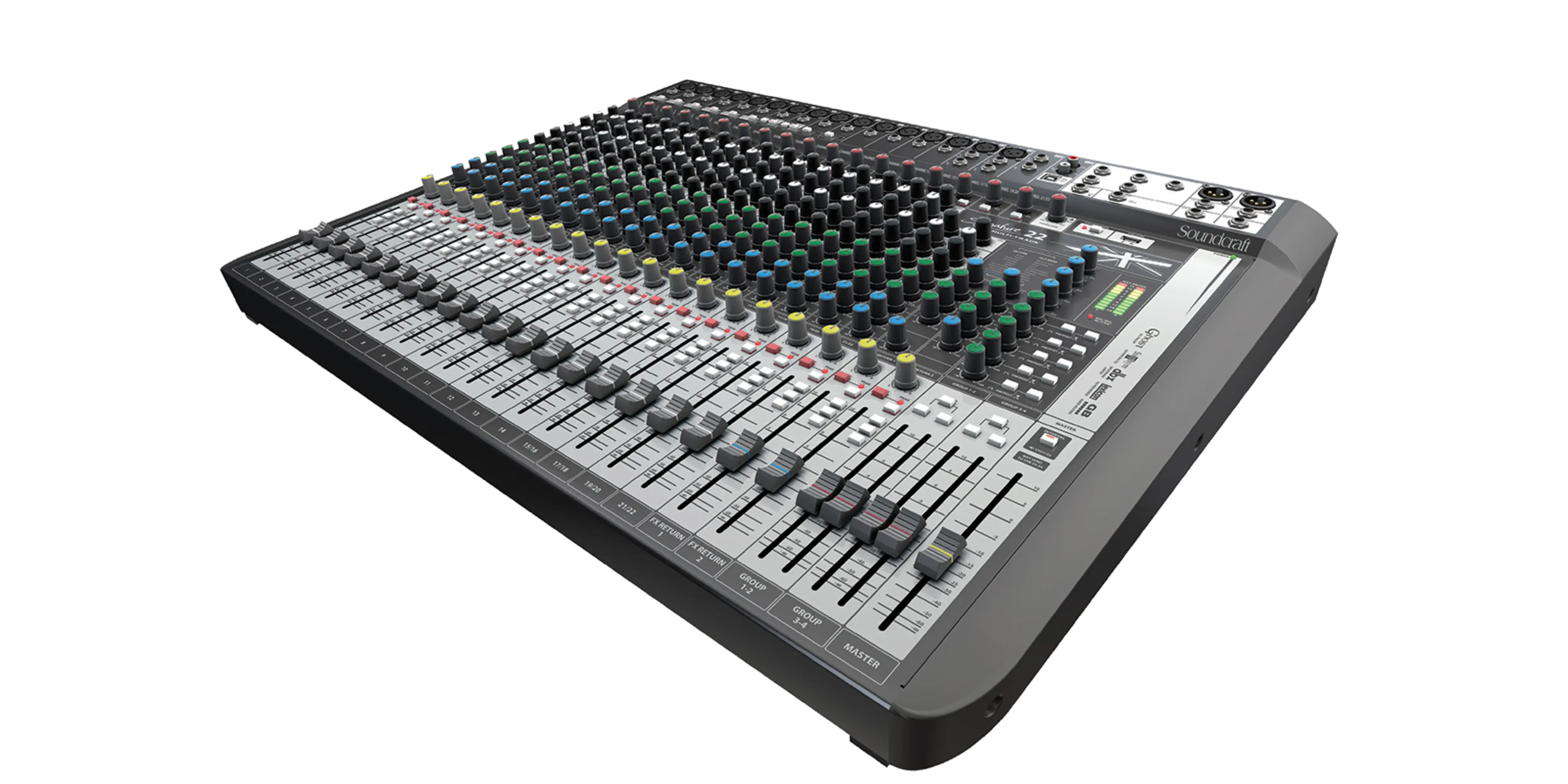 Signature 22 MTK | Soundcraft - Professional Audio Mixers