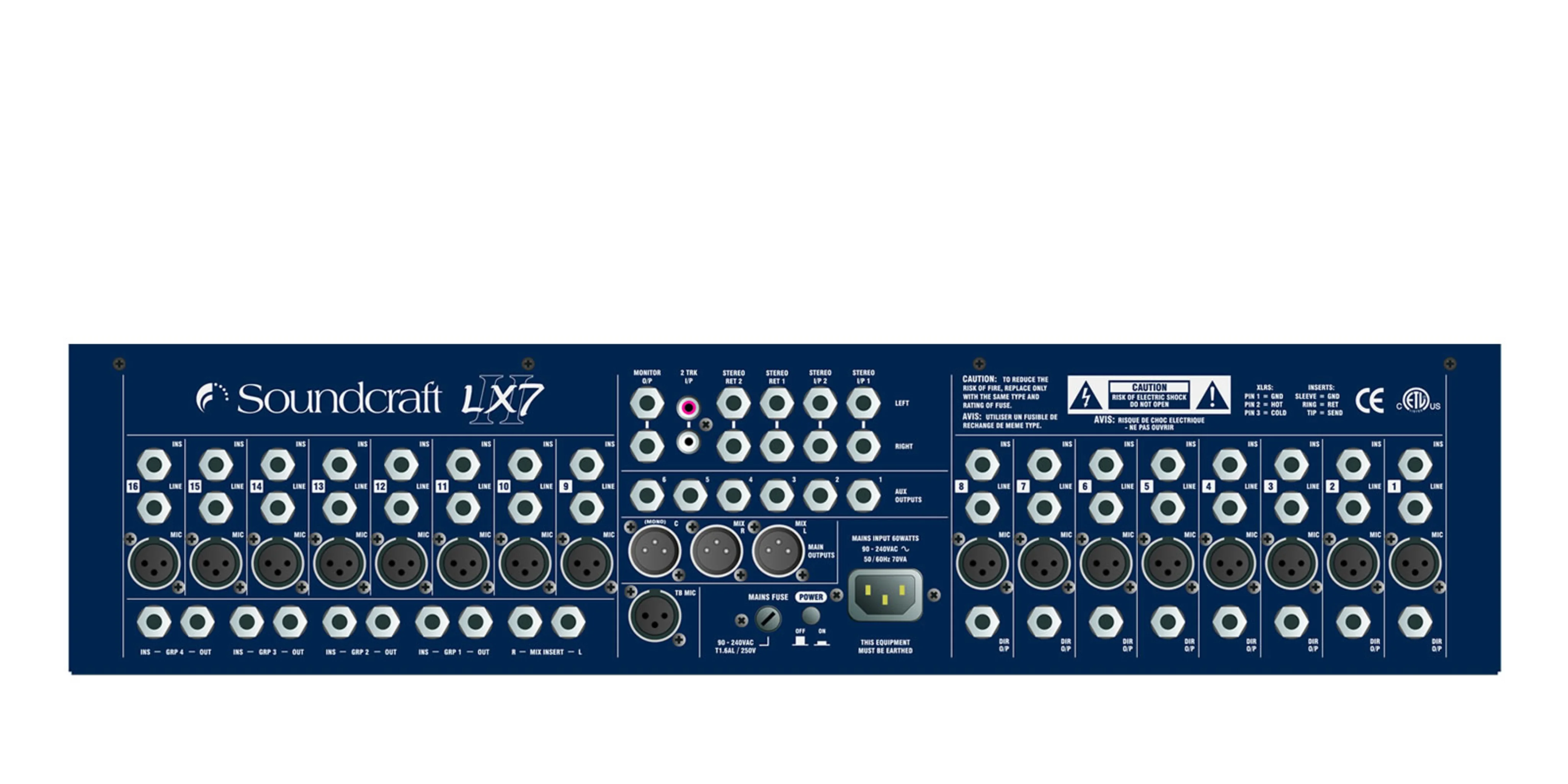 LX7ii | Soundcraft - Professional Audio Mixers | 日本語