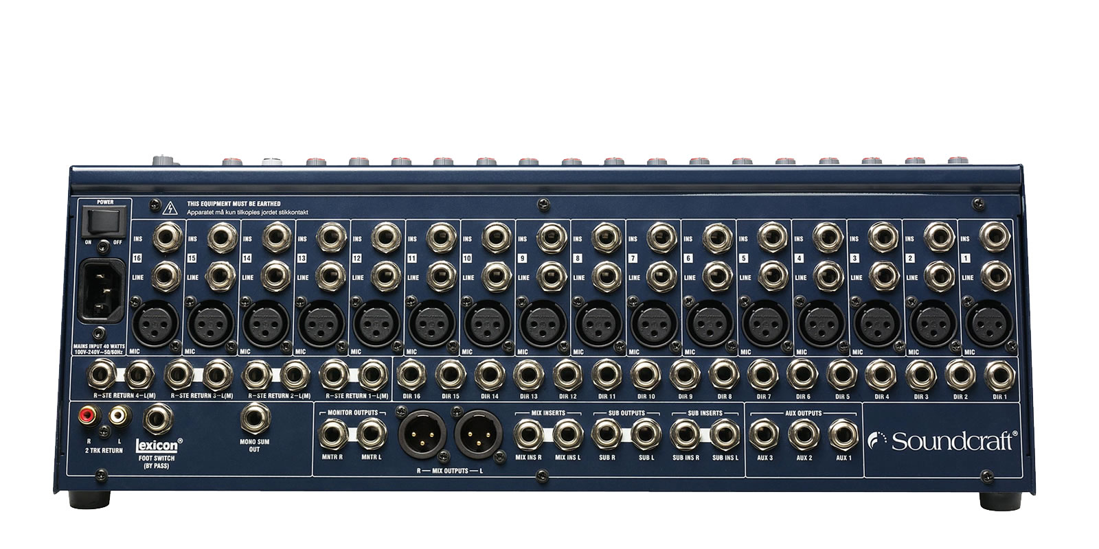 FX16ii | Soundcraft - Professional Audio Mixers | English