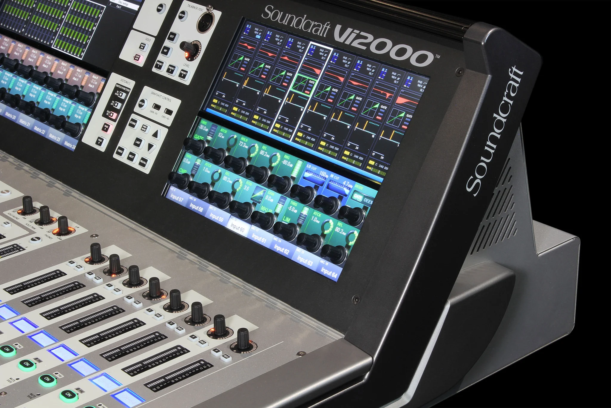 Soundcraft vi4 ハードケース付デジタルミキサー m0j98765 Soundcraft ミキサー Soundcraft vi4 ハードケース付デジタルミキサー