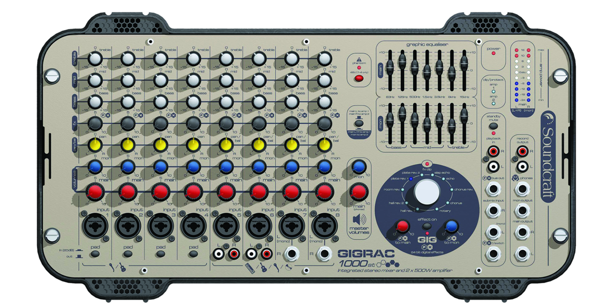 GigRac 1000st | Soundcraft - Professional Audio Mixers | English (US)