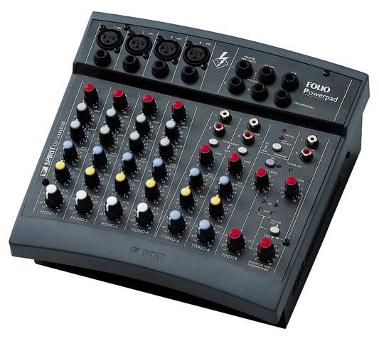 Spirit Powerpad | Soundcraft - Professional Audio Mixers | English