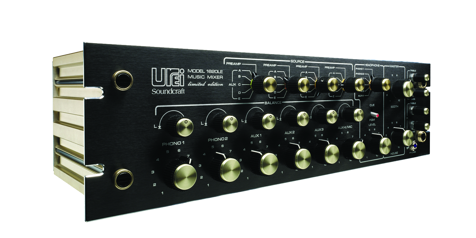 UREI 1620LE | Soundcraft - Professional Audio Mixers | English