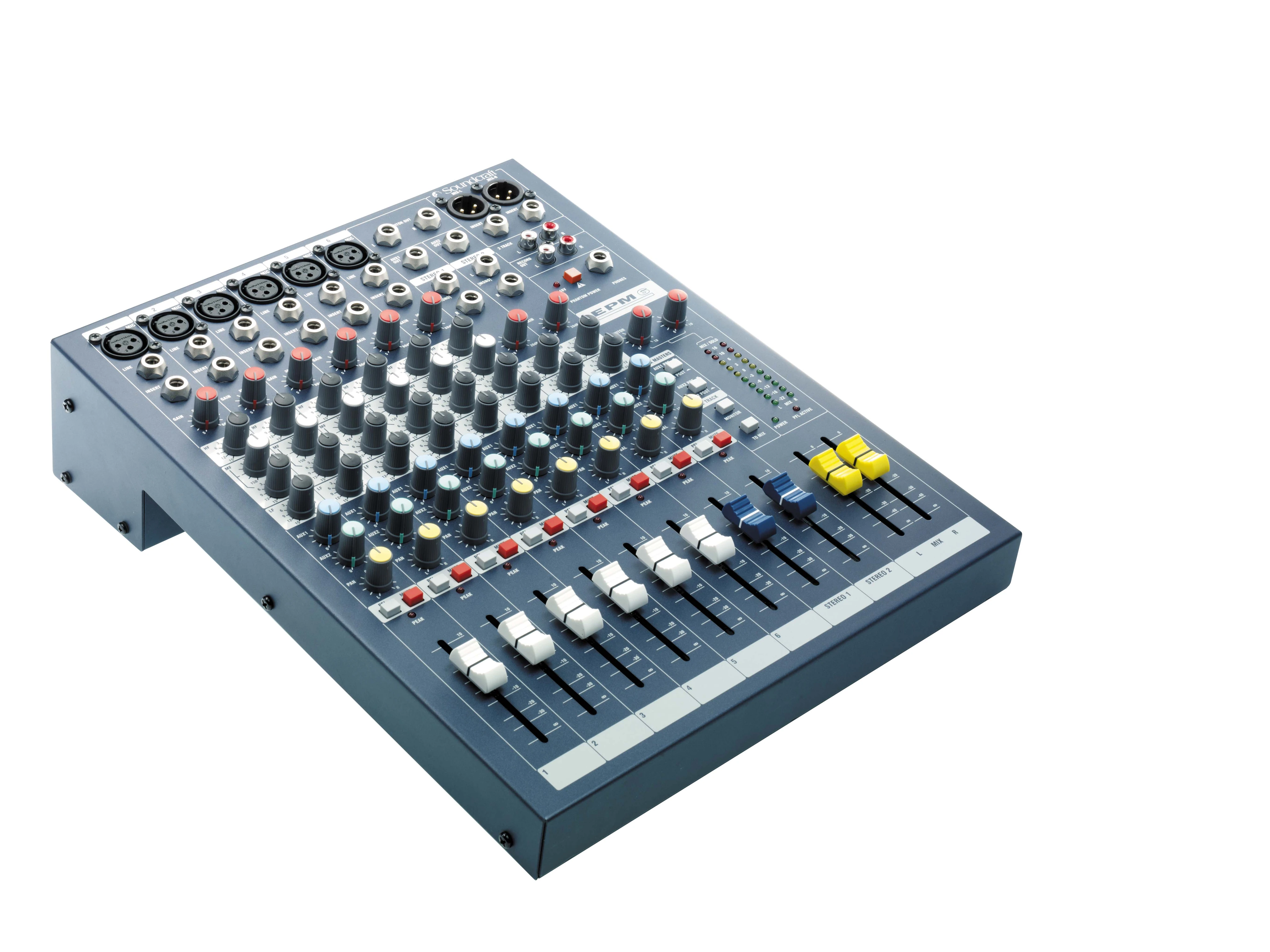 Soundcraft EPM 6 元箱付き　ラック付き EPM6 | Soundcraft - Professional Audio Mixers | 日本語