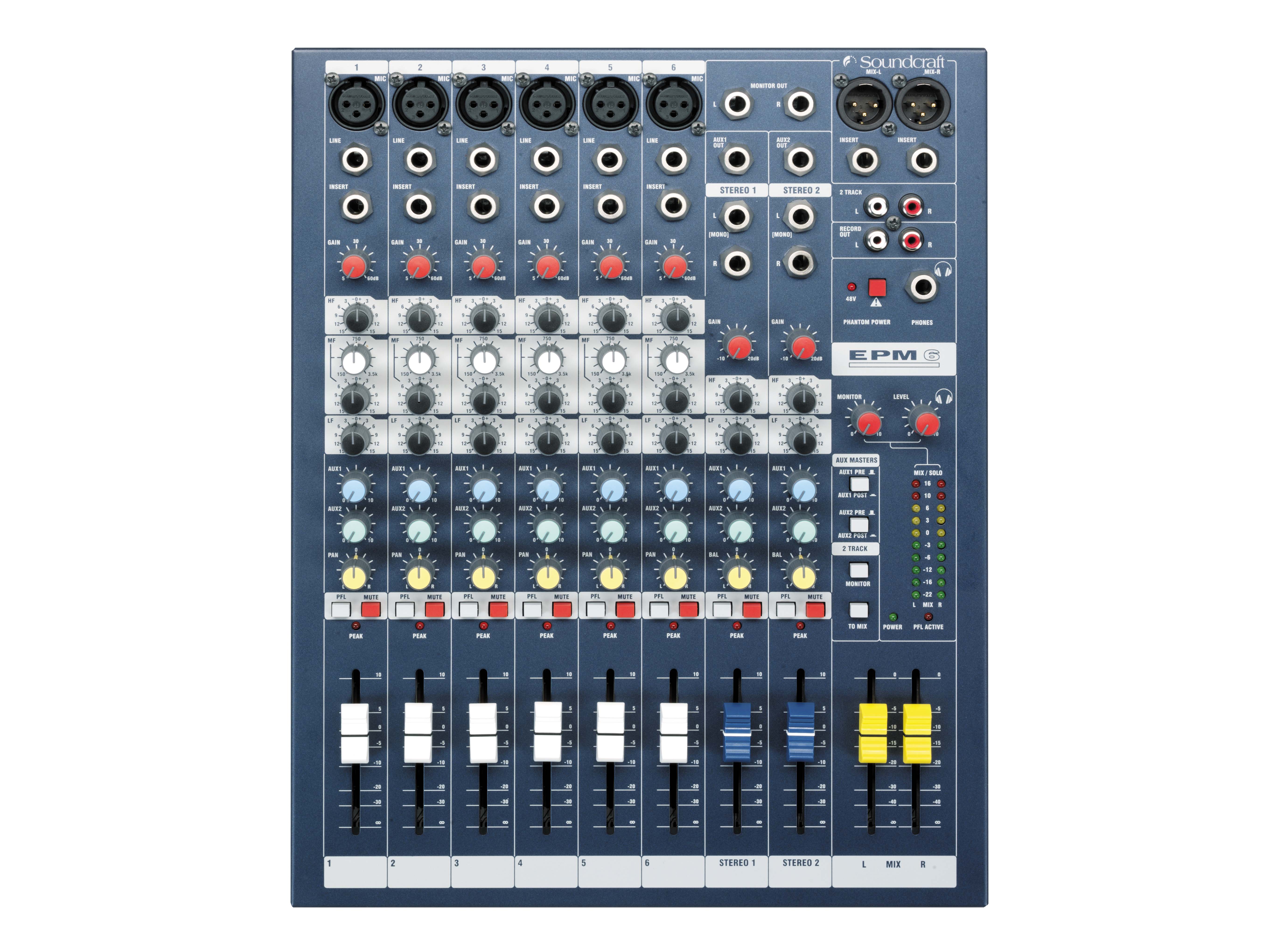 valgfri effekt kabel EPM6 | Soundcraft - Professional Audio Mixers