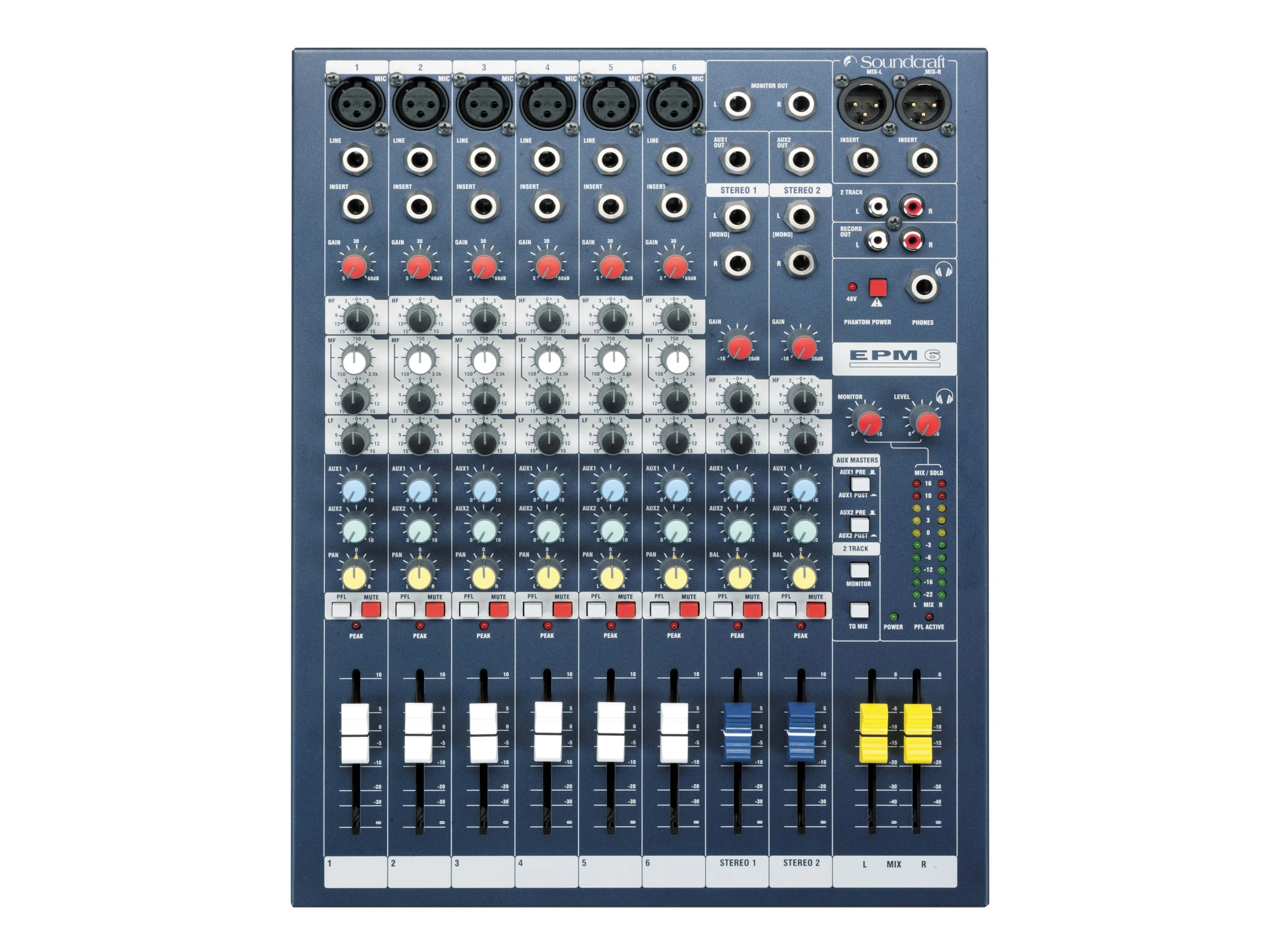 EPM6 | Soundcraft - Professional Audio Mixers | English (US)