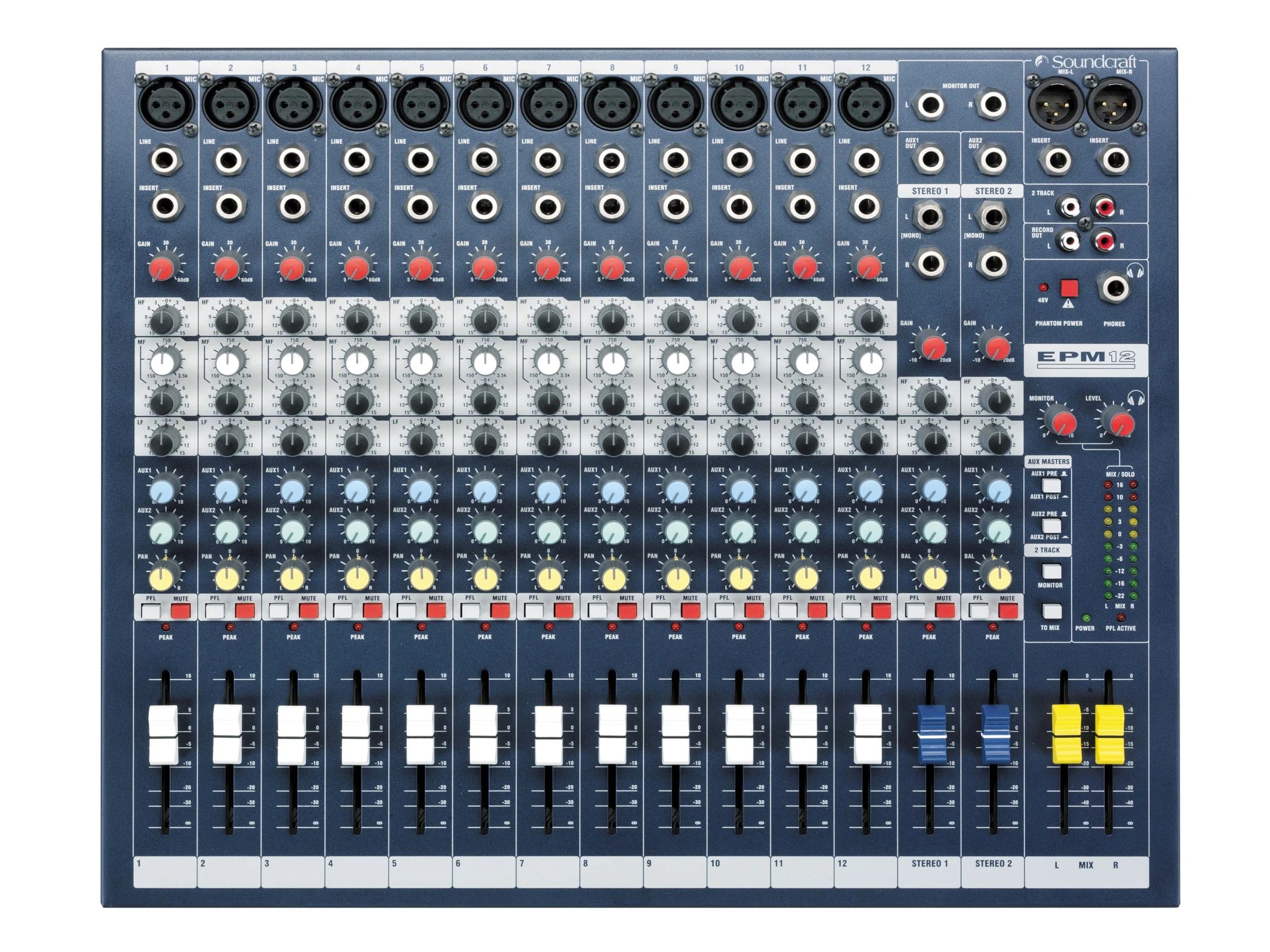 【2024年最新】海外限定の人気アイテム EPM12 | Soundcraft - Professional Audio Mixers | English (US) エフェクター、PA機器