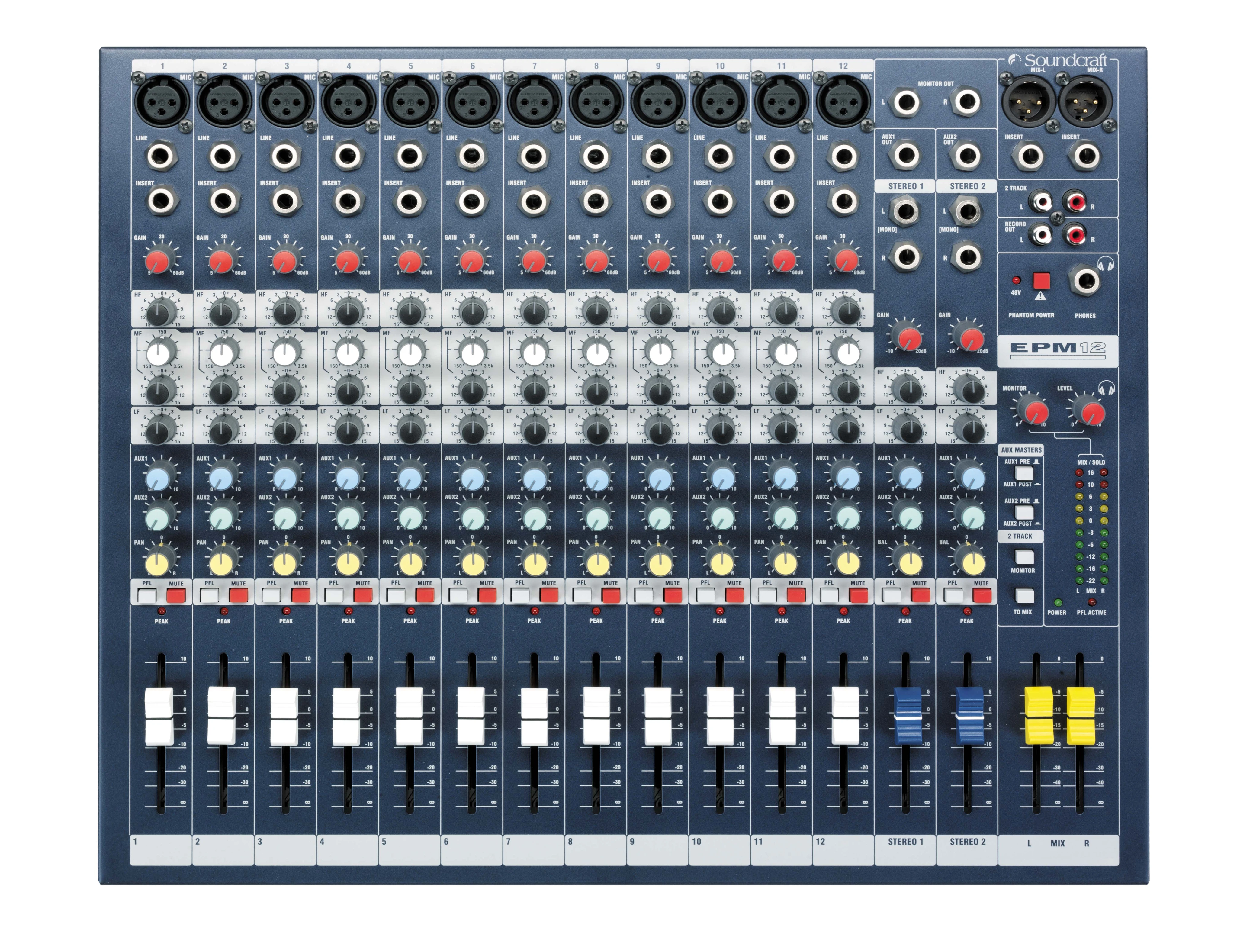 EPM12 | Soundcraft - Professional Audio Mixers | English (US)