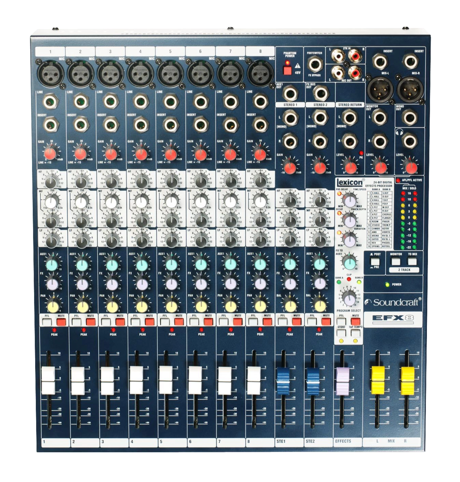 Amazon.com: Soundcraft EFX8 High-Performance 8-Channel