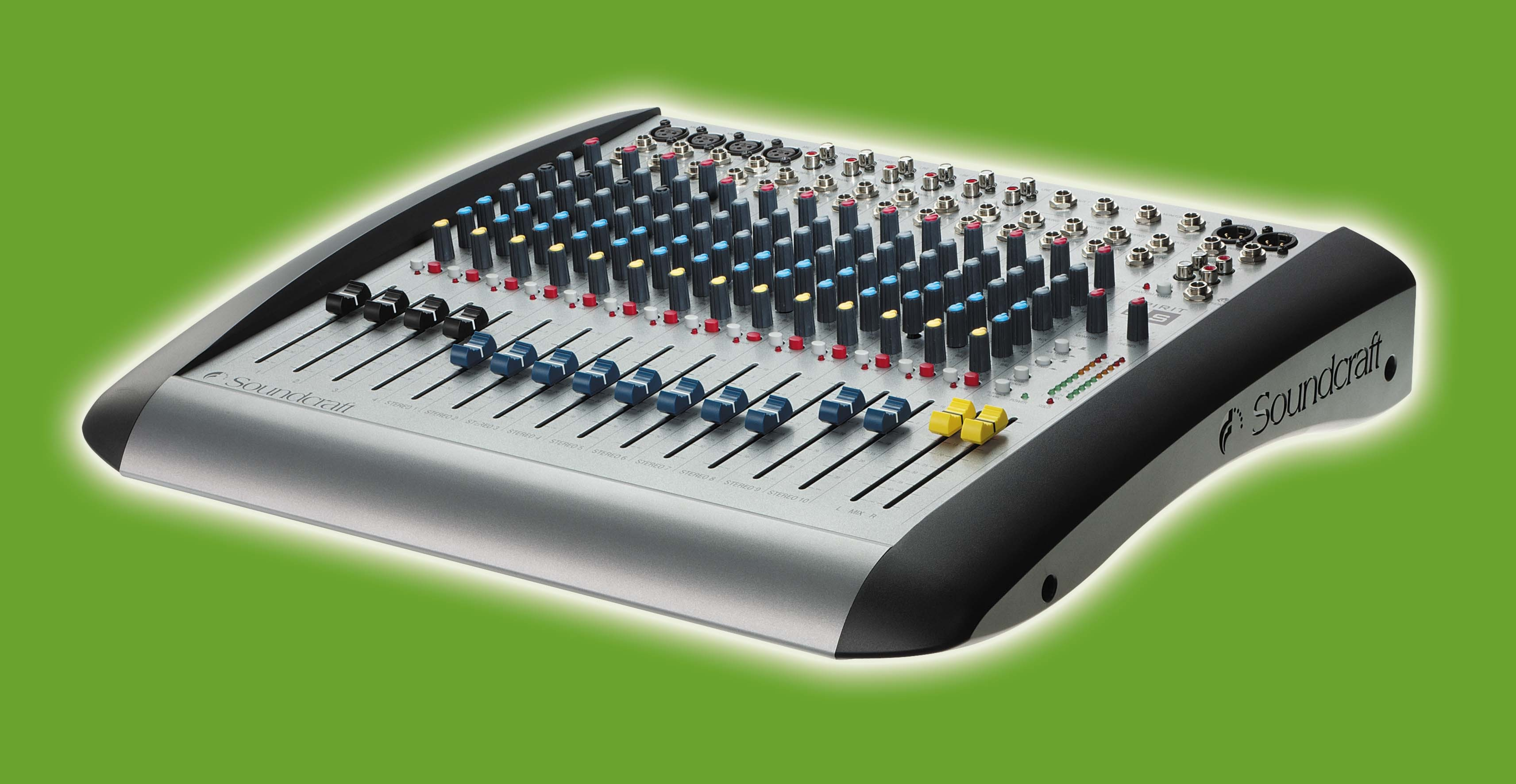 Spirit E Series | Soundcraft - Professional Audio Mixers | English