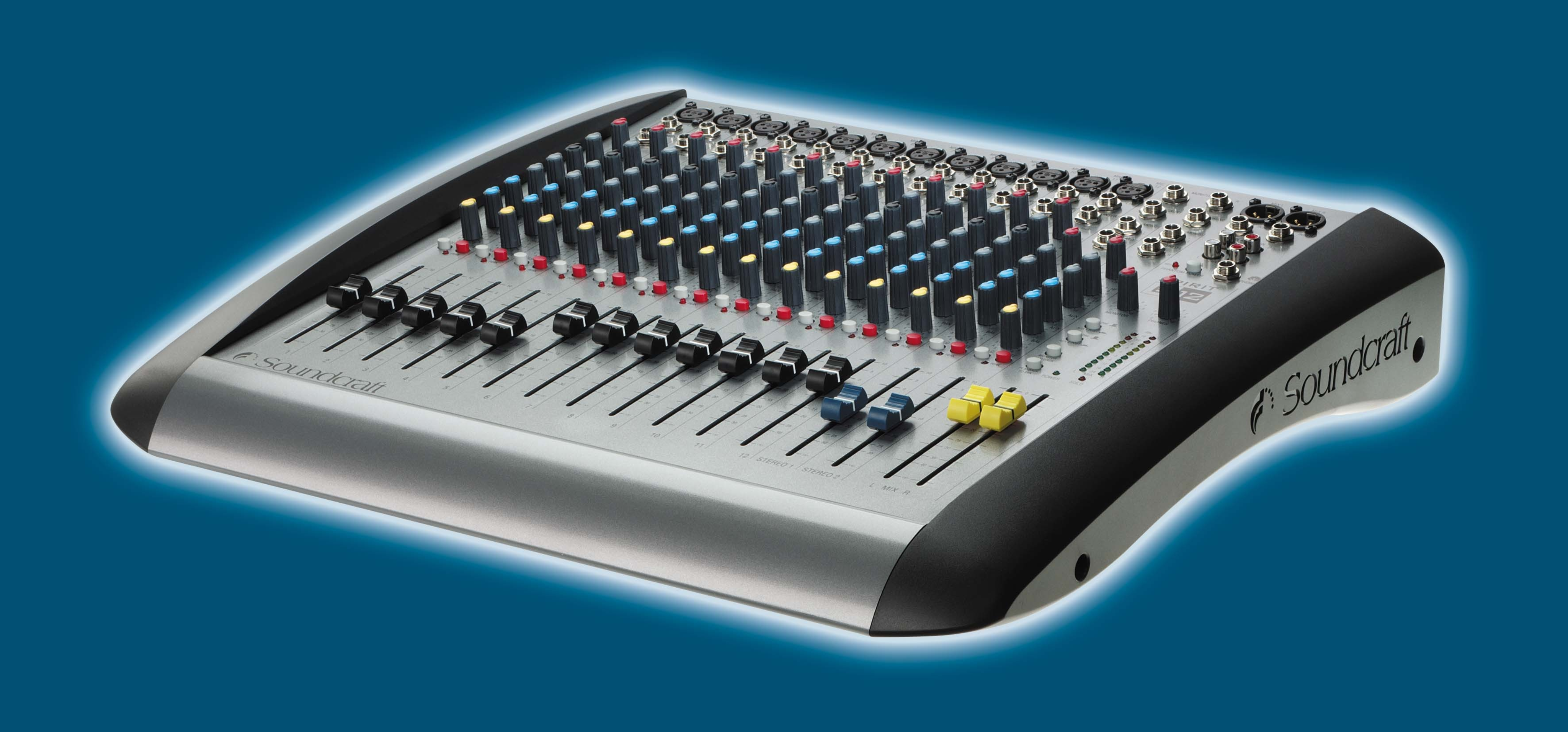 Spirit E Series | Soundcraft - Professional Audio Mixers | English