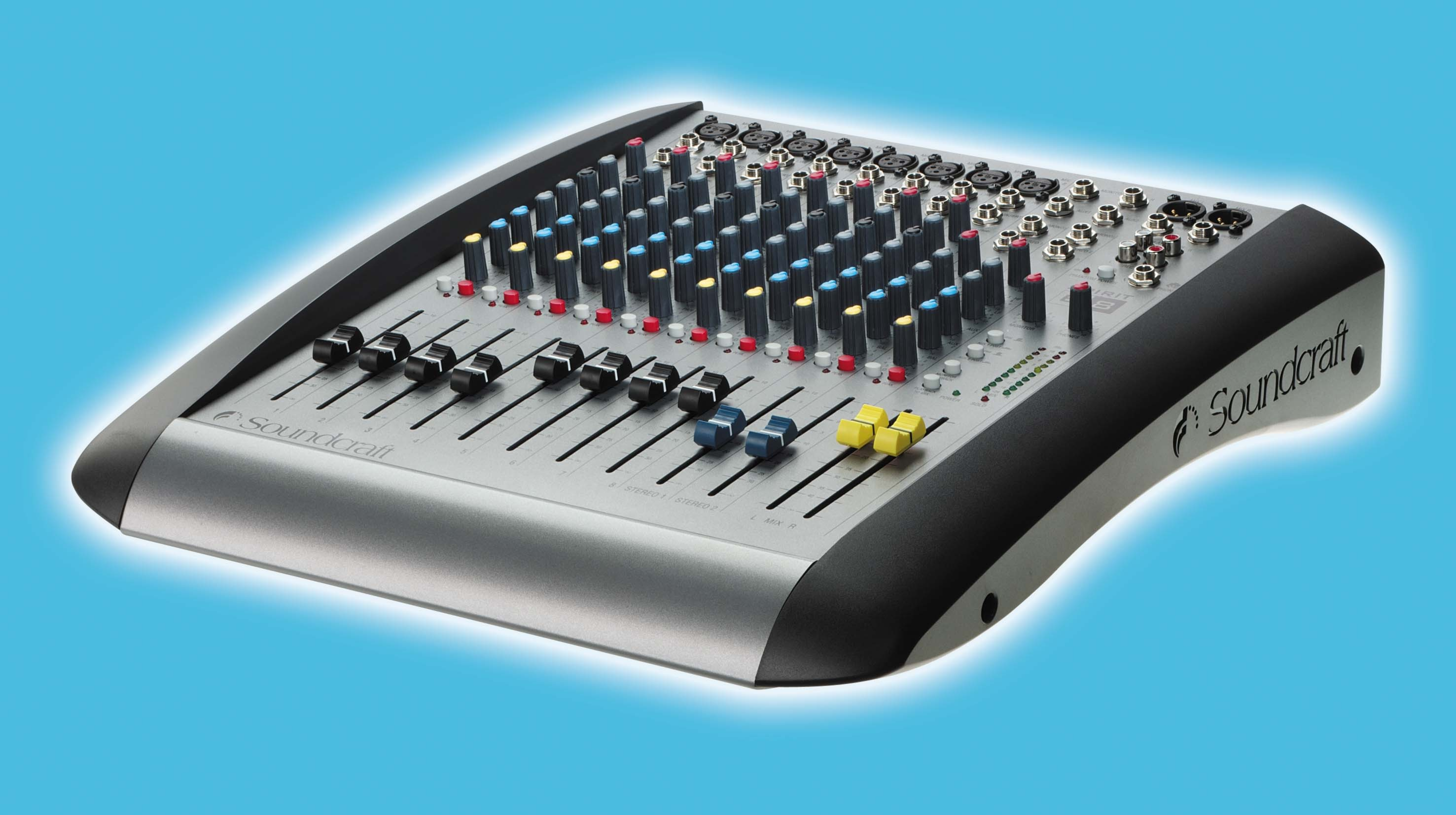 Spirit E Series | Soundcraft - Professional Audio Mixers | English
