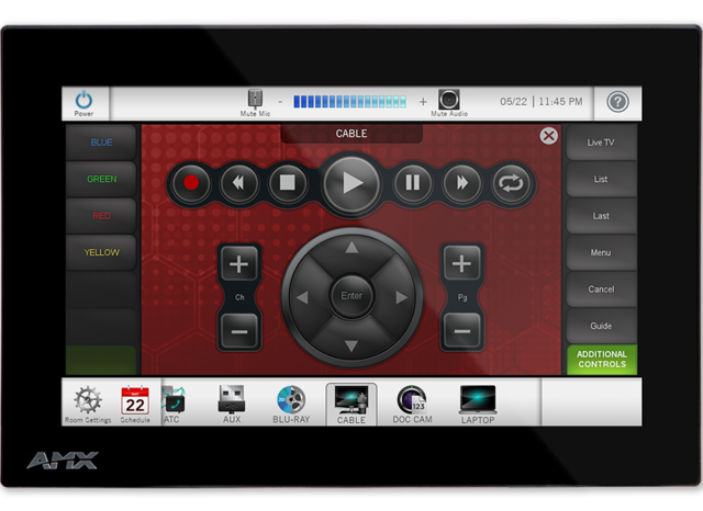 Msd 701 Amx Audio Video Control Systems