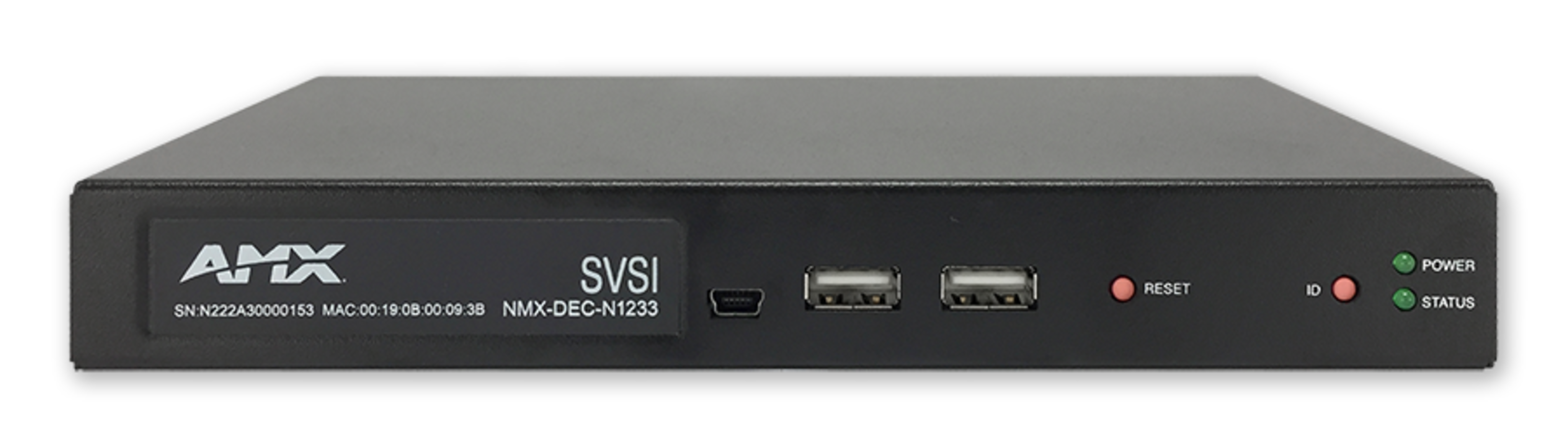 NMX-DEC-N1233 Decoder | AMX Audio Video Control Systems | English