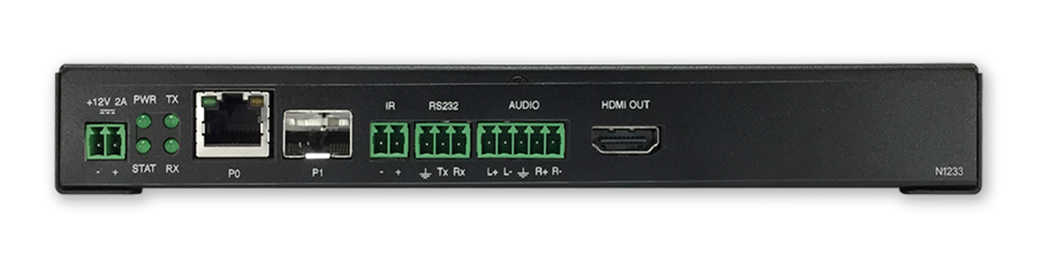 NMX-DEC-N1233 Decoder | AMX Audio Video Control Systems | English (US)